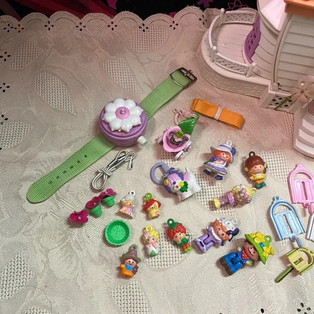 VTG 80’s Charmkins Pawtucket House Huge Lot Charms and Accessories